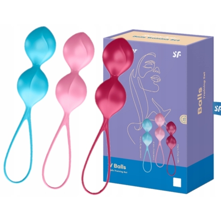 Kulki gejszy Satisfyer progresywny zestaw dla kobiet