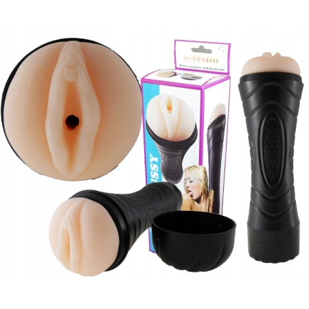 MASTURBATOR DLA MĘŻCZYZN POCHWA CIPKA WIBRACJE