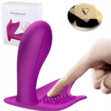 WIBRATOR DO MAJTEK masażer 2w1 PODGRZEWANY+PILOT