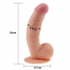 Penis na przyssawce realistyczne DILDO sex gadżet