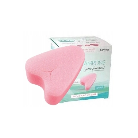 Dyskretne Tampony bez sznureczka 3szt Plaża basen