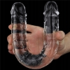 DILDO dwustronne waginalno analne Podwójny PENIS