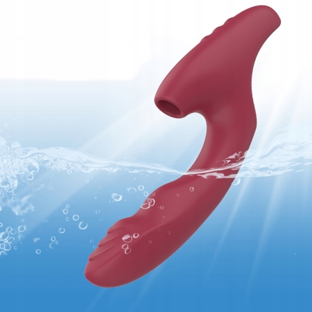 Wibrator WIELOFUNKCYJNY bezdotykowa stymulacja USB