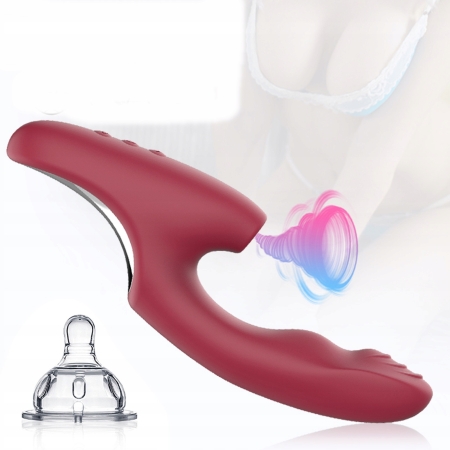 Wibrator WIELOFUNKCYJNY bezdotykowa stymulacja USB