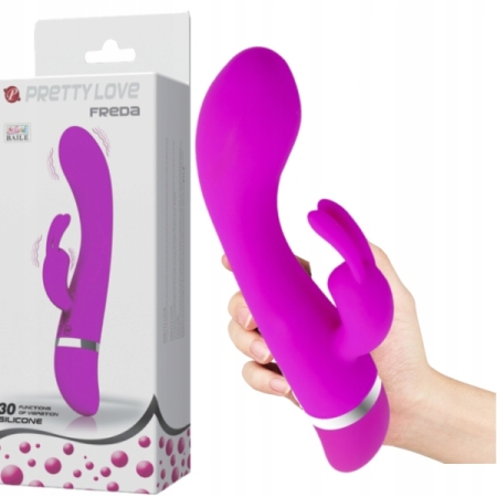 Wibrator sex KRÓLICZEK łechtaczki 30 funkcji