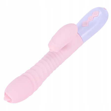 Wibrator Damski Posuwisty sex KRÓLICZEK Rotacyjny