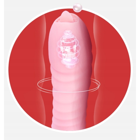 Wibrator Damski Posuwisty sex KRÓLICZEK Rotacyjny