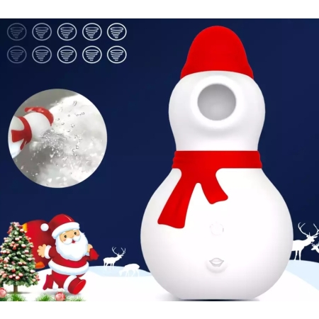 Wibrator ssący do łechtaczki Masturbator Bałwanek