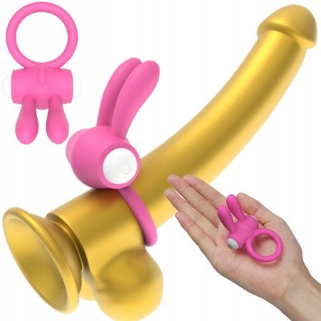 Pierścień Erekcyjny na penisa wibrujący króliczek ring