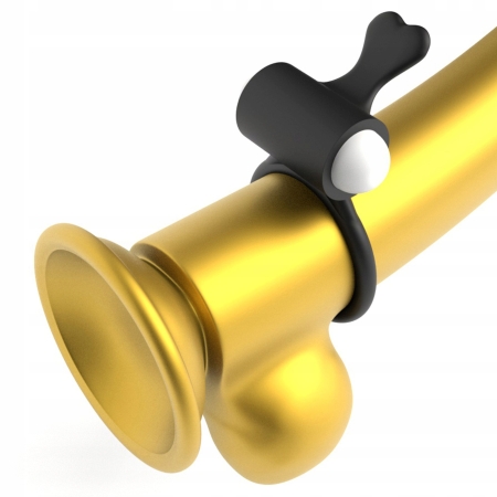 Pierścień erekcyjny na penisa z wibracją ring w kształcie serduszka