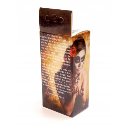 Korek Analny Z Diamencikiem i Pokrowcem Erotyka