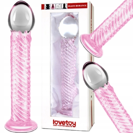 Dildo Przezroczyste Szklane Erotyka sex Plug Anal