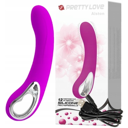 Wibrator Damski Klasyczny 12 Wibracji Erotyka