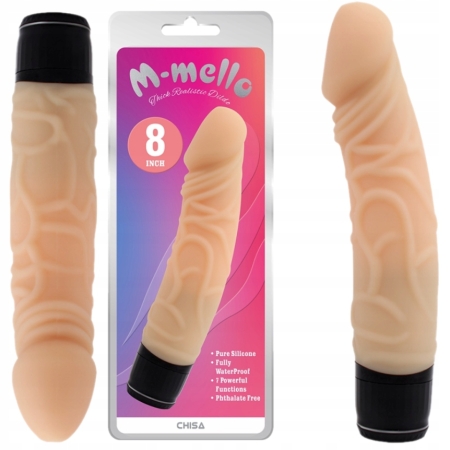 Wibrator Damski Penis Żylasty Sztuczne Dildo