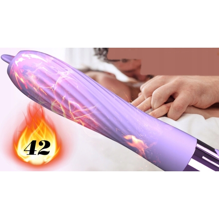 Wibrator Damski Podgrzewany Masturbacja Erotyka