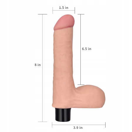 Wibrator Damski Realistyczny Penis Sztuczne Dildo