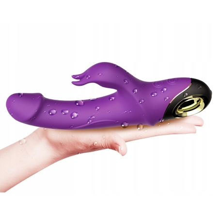 WIBRATOR Damski KRÓLICZEK DO CIPKI I ŁECHTACZKI