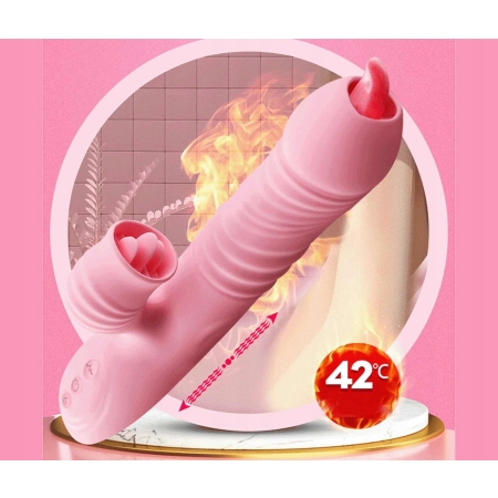 WIBRATOR KRÓLICZEK DO CIPKI I ŁECHTACZKI Posuwisty