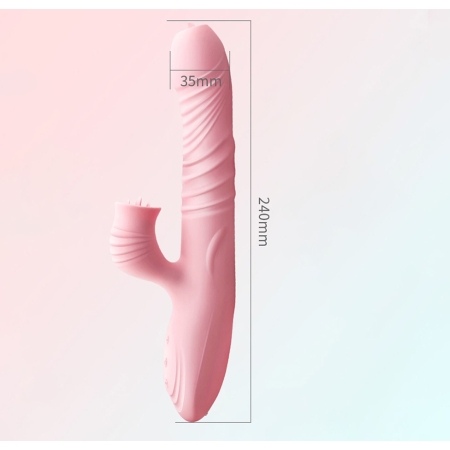 WIBRATOR KRÓLICZEK DO CIPKI I ŁECHTACZKI Posuwisty