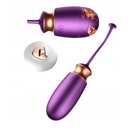 Jajko Wibrujące Z Pilotem Bezprzewodowe sex Jajeczko Do Masażu I Treningu