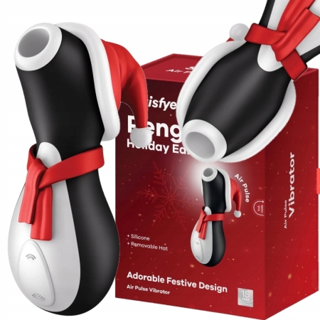 Pingwinek stymulator łechtaczki dla kobiet masażer wibrator damski Mikołaj