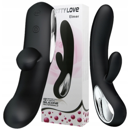 WIBRATOR WIELOFUNKCYJNY KRÓLICZEK Pretty LoveElmer