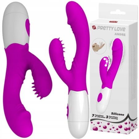 WIBRATOR Z FUNKCJĄ FALOWANIA STYMULACJA ŁECHTACZKI